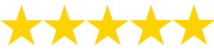 5 yellow stars